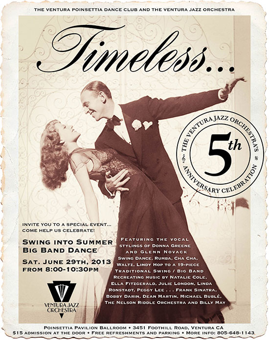 VJO 5th anniversary poster