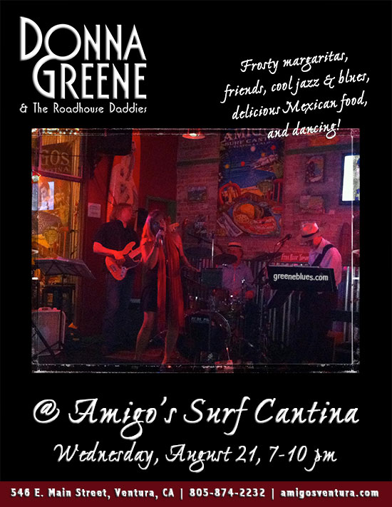 Donna Greene & The Roadhouse Daddies at Amigos