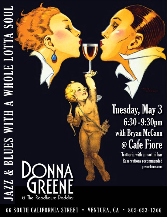Donna Greene at Cafe Fiore