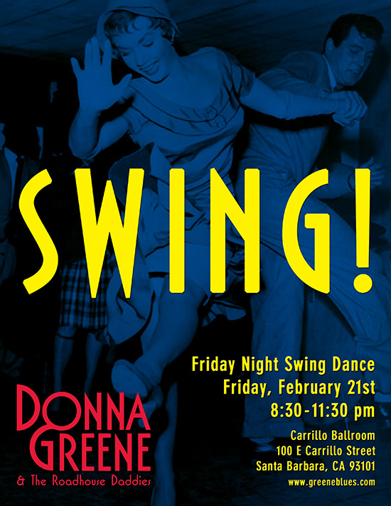 Donna Greene & The Roadhouse Daddies Swing Dance